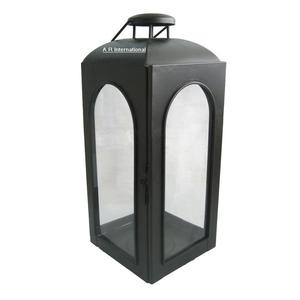 Faroles Decorativos Galvanizados y de Vidrio para Oficina, Hogar y Navidad - Product Image 6