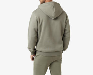 Chándales de Moda Otoñal, Estilo Urbano, Holgados, 100% Algodón, Estampado Sólido, Transpirables, de Felpa, Personalizables para Invierno - Product Image 5