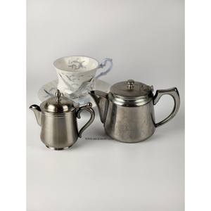 Théière en métal de style moderne, finition brillante, théière à café, meilleure qualité, cafetière à infusion manuelle à prix abordable en provenance d'Inde - Product Image 4