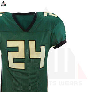 Nouveauté, uniforme de football américain unisexe pour adultes, imprimé, protection UV, tissu de haute qualité, manches courtes, taille plus - Product Image 2