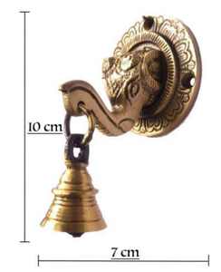 Timbre de Puerta de Latón con Forma de Boca de Elefante, Decoración Vintage para el Hogar - Product Image 6