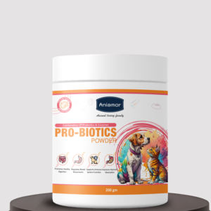 Aniamore Pro-bióticos 200gm Polvo Suplemento para la salud digestiva Promueve la digestión saludable Nutrición Mejora la absorción de nutrientes - Product Image 1