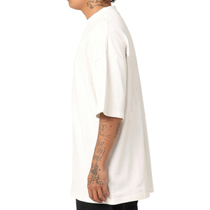 Usine coton/polyester grande taille t-shirts conception personnalisée épaule tombante haute qualité Streetwear respirant toile OEM personnalisé - Product Image 2