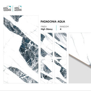 Carreaux de porcelaine à haute brillance 600x600mm Carreaux de sol polis de qualité supérieure pour projets résidentiels - Product Image 1