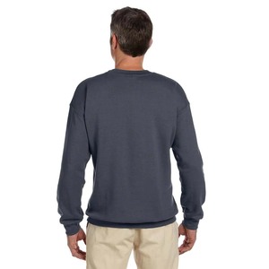 Adulto Heavy Blend 8 oz 50/50 Fleece Sudadera con cuello redondo G180 S-2XL - Product Image 2