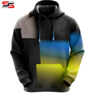 Venta al por mayor 100% poliéster impresión sublimación Anime hombres Sudadera con capucha de alta calidad logotipo personalizado cuerpo completo impresión Anti-retráctil Jersey de punto - Product Image 6