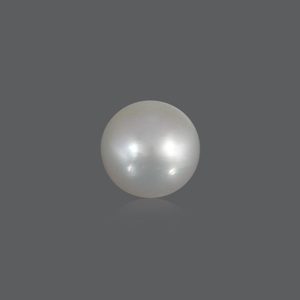 Perlas Sueltas del Mar del Sur de 7 Quilates, Blancas y Doradas, Color Natural para Joyería - Product Image 1