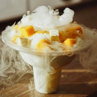 Gobelet Bingsu en plastique jetable à emporter Bingsu Container