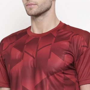T-shirt de sublimation pour hommes de haute qualité Tissu tricoté long Tendance Dernière arrivée - Product Image 4