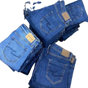 กางเกงยีนส์เอวสูงสำหรับผู้ชายกางเกงซักเอวทรงหลวมดีไซน์เฉพาะสำหรับฤดูใบไม้ร่วง - Product Image 5