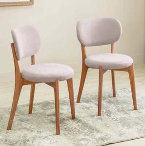 เก้าอี้เอนทำจากไม้สไตล์วินเทจดีไซน์ยุโรปเก้าอี้สีน้ำตาลแดดจากอินเดีย - Product Image 2