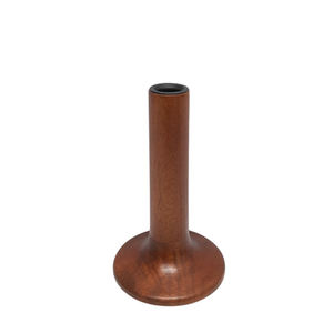 Bougeoir décoratif en bois de manguier Bougeoir fait main de couleur noire et naturelle pour la maison et la décoration de table - Product Image 4