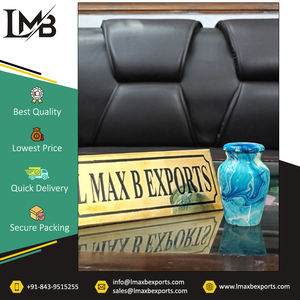 โกศอลูมิเนียมทองเหลืองที่ระลึกสำหรับงานศพทำจากเถ้ากระดูกคุณภาพเยี่ยม - Product Image 6