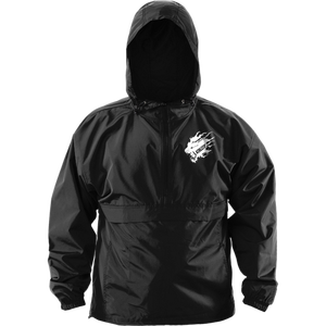 Anorak con capucha y cremallera para hombre hecho a medida 2024, chaqueta cortavientos de moda informal cálida, Chaquetas deportivas de gran tamaño impermeables de nailon - Product Image 1