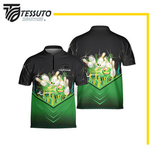 Respirant hommes bols de pelouse uniforme confortable vêtements de Sport Anti-rides prix raisonnable hommes bols de pelouse uniforme avec poids léger - Product Image 1