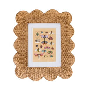 Marco de fotos de ratán más vendido Marco de fotos de diseño simple para decoración de mesa hecho a mano por proveedor de Vietnam - Product Image 1