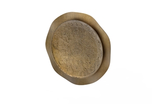 Espejo de pared de metal elegante industrial hecho a mano diseño geométrico audaz con líneas limpias uso decorativo moderno - Product Image 4