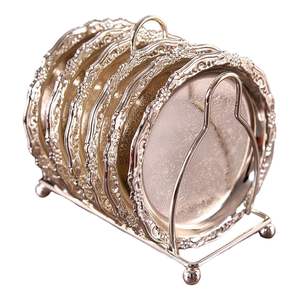 Metal <b>Coaster</b> Bowl Thickness 8Mm Copper <b>Drink</b> Brass <b>Coaster</b> Diameter 7.5Cm 1 Brass <b>Coaster</b> - Product Image 6