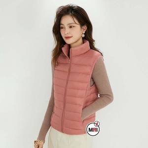 Windbreaker 100% polyester Nylon Women's Custom Fitted Breathable <b>Lightweight</b> Winter Puffer <b>Jacket</b> for Women Vests & Waistcoat's - Product Image 4