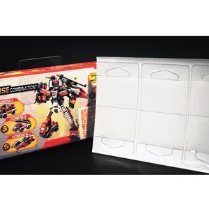 Nhựa rõ ràng thân thiện với môi Pet Delta lỗ khe cắm treo thẻ dính treo tabs cho bán lẻ hiển thị - Product Image 2