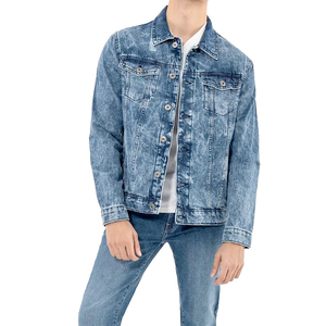 100% Cotton <b>Denim</b> <b>Jackets</b> Men Casual Solid Color Pocket Thin <b>Jacket</b> For Men Style High Quality Clothing <b>Denim</b> <b>Jacket</b> For Man - Product Image 4