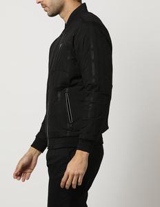 Blouson Bomber d'Hiver Personnalisable pour Homme 2025 – Toile de Haute Qualité, Écologique, Coupe-Vent, Fermeture Éclair, Col Montant, Logo Imprimé Personnalisé - Product Image 3