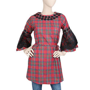 Kurti rayé pour femme - Multicolore - Product Image 2