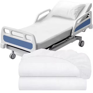 Professional Hospital Bed <b>Covers</b>| Premium Quality Knitted Cotton Hospital Cotton Bed Sheet <b>Cover</b> for Daily Use - Product Image 2