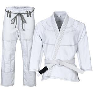 OEM Ligero Transpirable Jiu Jitsu Gi Impresión personalizada Costura reforzada Característica de estiramiento Competición de entrenamiento Desgaste de artes marciales - Product Image 1