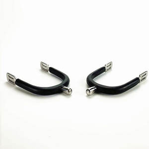 เดือยขี่ม้าสแตนเลสแบบเคลลี่ พร้อมห่วงทองเหลืองปรับได้ ขนาด 6 นิ้ว อุปกรณ์สำหรับฝึกม้าและเครื่องมือสัตวแพทย์ - Product Image 6