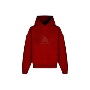 Sudadera con capucha y pantalones de chándal de dos piezas para mujer unicolor informal de alta calidad con logotipo personalizado conjunto forro polar 100% de algodón - Product Image 5