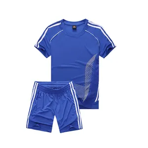 Top Sublimação Impressão Personalizado Uniformes De Futebol Cor Branca Poliéster Feito Sports Training Wear Futebol Uniformes