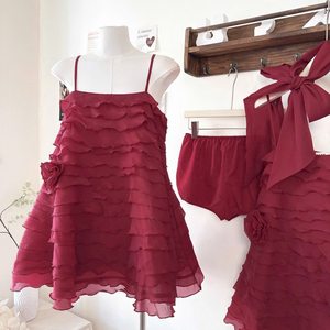 Ensemble deux pièces pour femme : haut camisole en mousseline de soie à volants et short assorti - Product Image 6