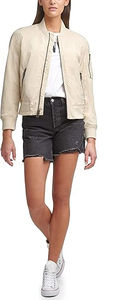 Chaqueta Bomber de Manga Larga para Mujer, Nueva, Elegante, Transpirable, Ecológica, Informal, Talla Adulto, Oferta de Invierno - Product Image 4