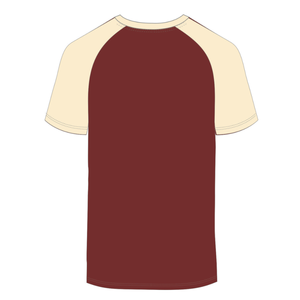 Kappa Alpha Psi YO Hand Sign 1911 Maroon <b>Raglan</b> Long <b>Sleeve</b> <b>T</b> <b>Shirt</b> Premium Cotton Greek Fraternity Casual Wear Tee - Product Image 4