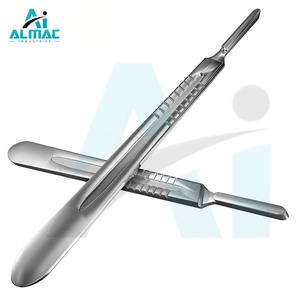 ALMAC 2025 Acier Inoxydable Dentaire Titane Instrument Chirurgical Poignée Ronde Scalpel Manuel Source D'alimentation pour Équipement Médical - Product Image 6
