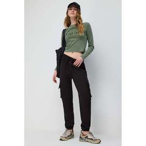 Pantalones deportivos Cargo negros - Product Image 3