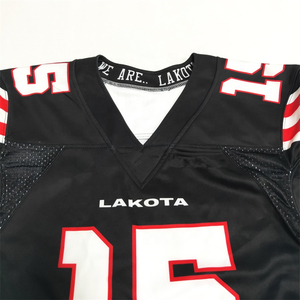 <b>Unique</b> OEM Customized American Football Jerseys High Quality Short Sleeve Sublimated Uniforms Best New Cheap Options - Product Image 4