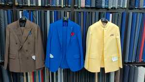 Pantalon en laine sur mesure pour hommes fermeture à glissière fermeture à simple boutonnage fermeture à devant plat-costumes d'affaires et de mariage confortables pour adultes - Product Image 2