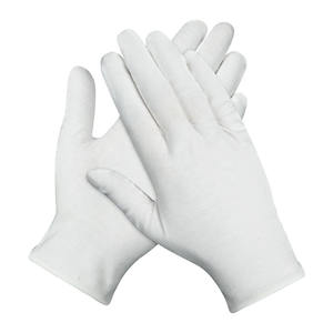 Gants en coton tricotés à doigts complets pour hommes et femmes, régalia maçonnique artisanale, broderie personnalisée, coton écologique et durable - Product Image 6
