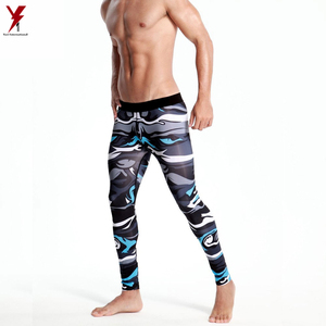 Ropa activa de color sólido para hombre, mallas de secado rápido, pantalones deportivos elásticos MMA BJJ, polainas para hombre a la venta ahora - Product Image 5