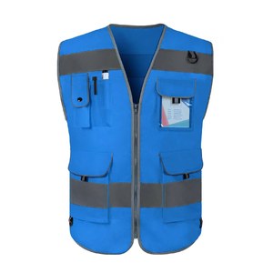 Vêtement de travail, design personnalisable, gilet de sécurité protecteur pour vestes à motifs de couleur unie, polyester, prix d'usine bon marché - Product Image 1