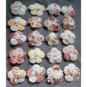 Vietnam pince à cheveux coquillage fait à la main accessoire naturel ornement écologique cadeau durable Boutique mode et océan inspiré - Product Image 4