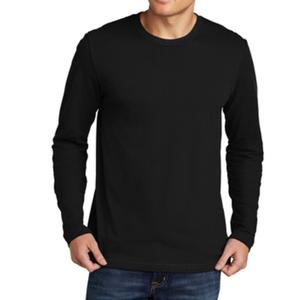 T-shirts à manches longues en coton Spandex respirant O cou rond de haute qualité grande taille surdimensionné vêtements d'extérieur décontractés en gros bas prix - Product Image 4