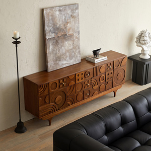 Meubles de maison de luxe modernes et simples en bois de haute qualité, meubles de salon, appartement, hôtel, meubles de télévision multifonctionnels - Product Image 2