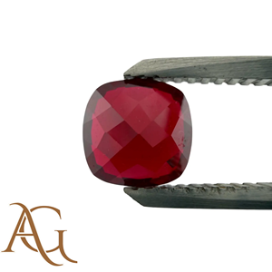 LAB GROWN Rubis Forme de coussin Couleur rouge vif Pierres précieuses en vrac pour la bijouterie 4mm à 12mm Émeraudes créées Fusion de flamme certifiée - Product Image 5