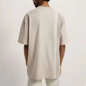 Camiseta de Hombre Extra Grande de Algodón 100% de Alta Calidad, Estilo Vintage, Corte Cuadrado, 300 g/m², Gruesa - Product Image 6