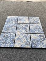 Vente en gros de carreaux de piscine antidérapants mats effet marbre 300x300mm, carreaux de piscine Sukabumi, mosaïque