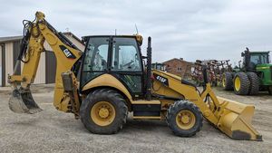 Maquinaria Usada Más Vendida: Retroexcavadora CAT 416F CAT420, Retroexcavadora Usada Cat 416 420 en Venta - Product Image 4