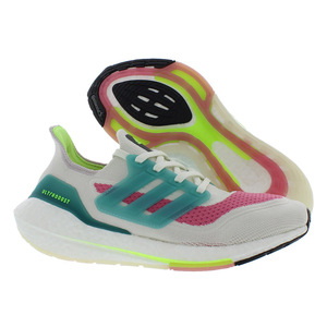 Scarpe Adidas Ultraboost 21 da Donna Colore: Bianco Tinta/Menta Tono/Rosa Tono 100% Autentiche - Product Image 5